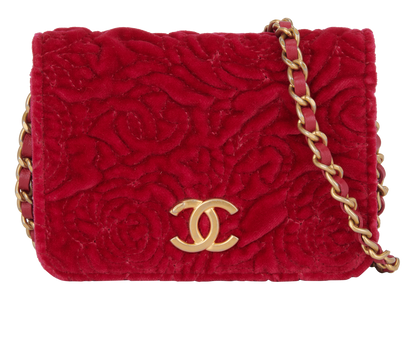 Mini Camellia Wallet On Chain, front view